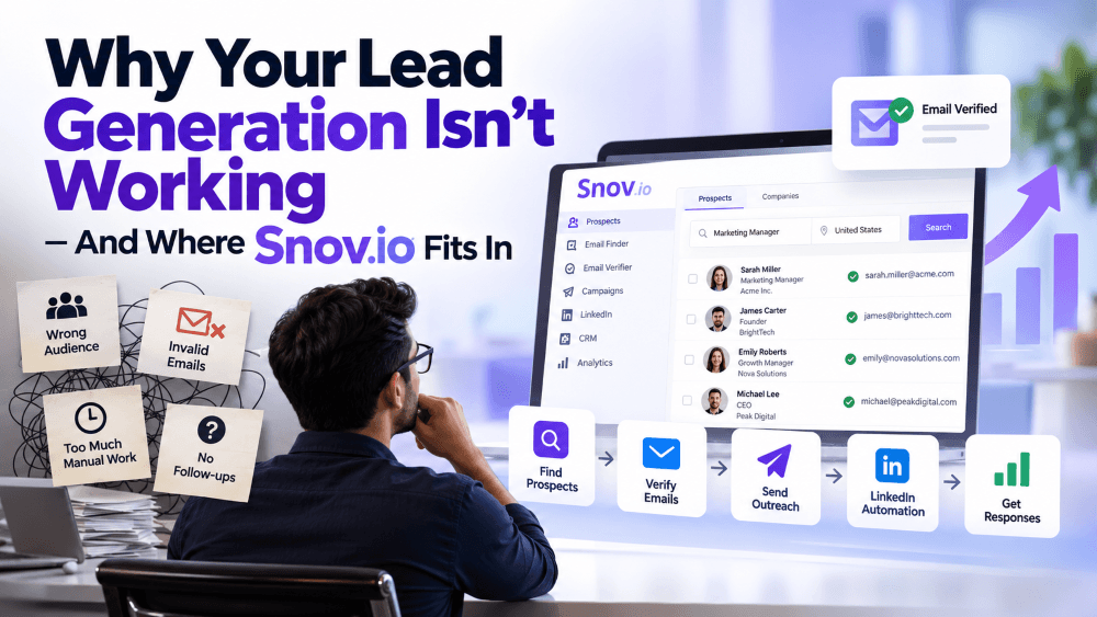 Snov.io lead generation and prospecting