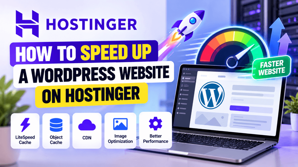 How to speed up WordPress on Hostinger
